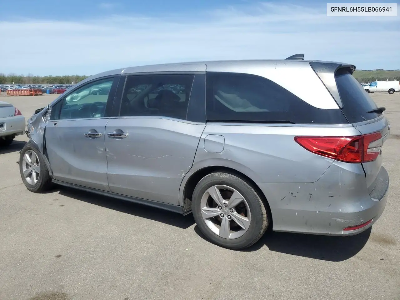 2020 Honda Odyssey Ex VIN: 5FNRL6H55LB066941 Lot: 52889745