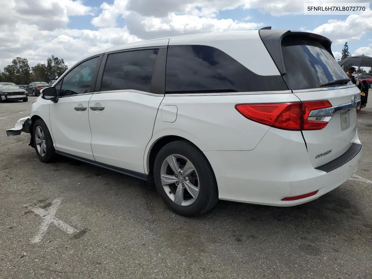 2020 Honda Odyssey Exl VIN: 5FNRL6H7XLB072770 Lot: 56800285