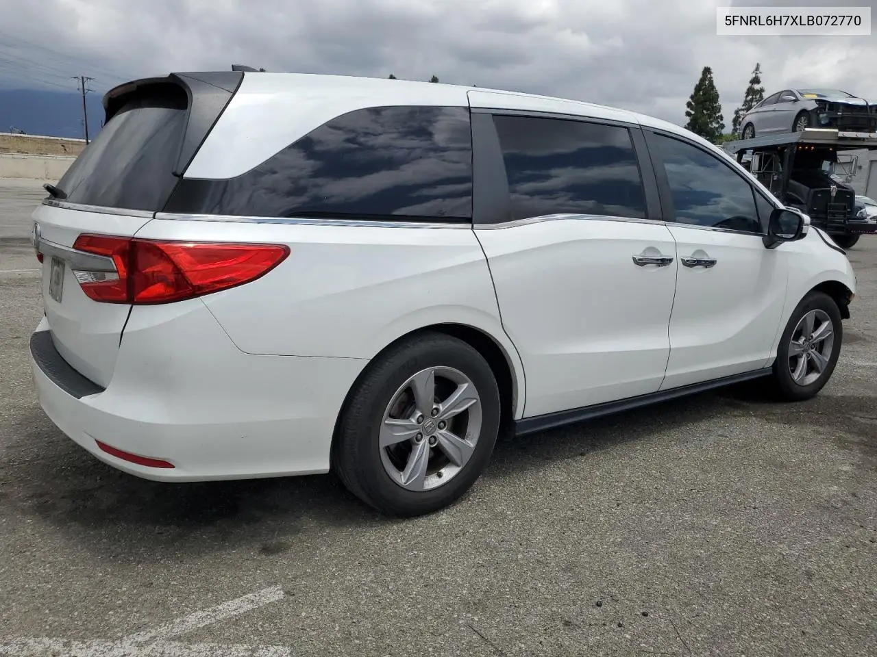 2020 Honda Odyssey Exl VIN: 5FNRL6H7XLB072770 Lot: 56800285