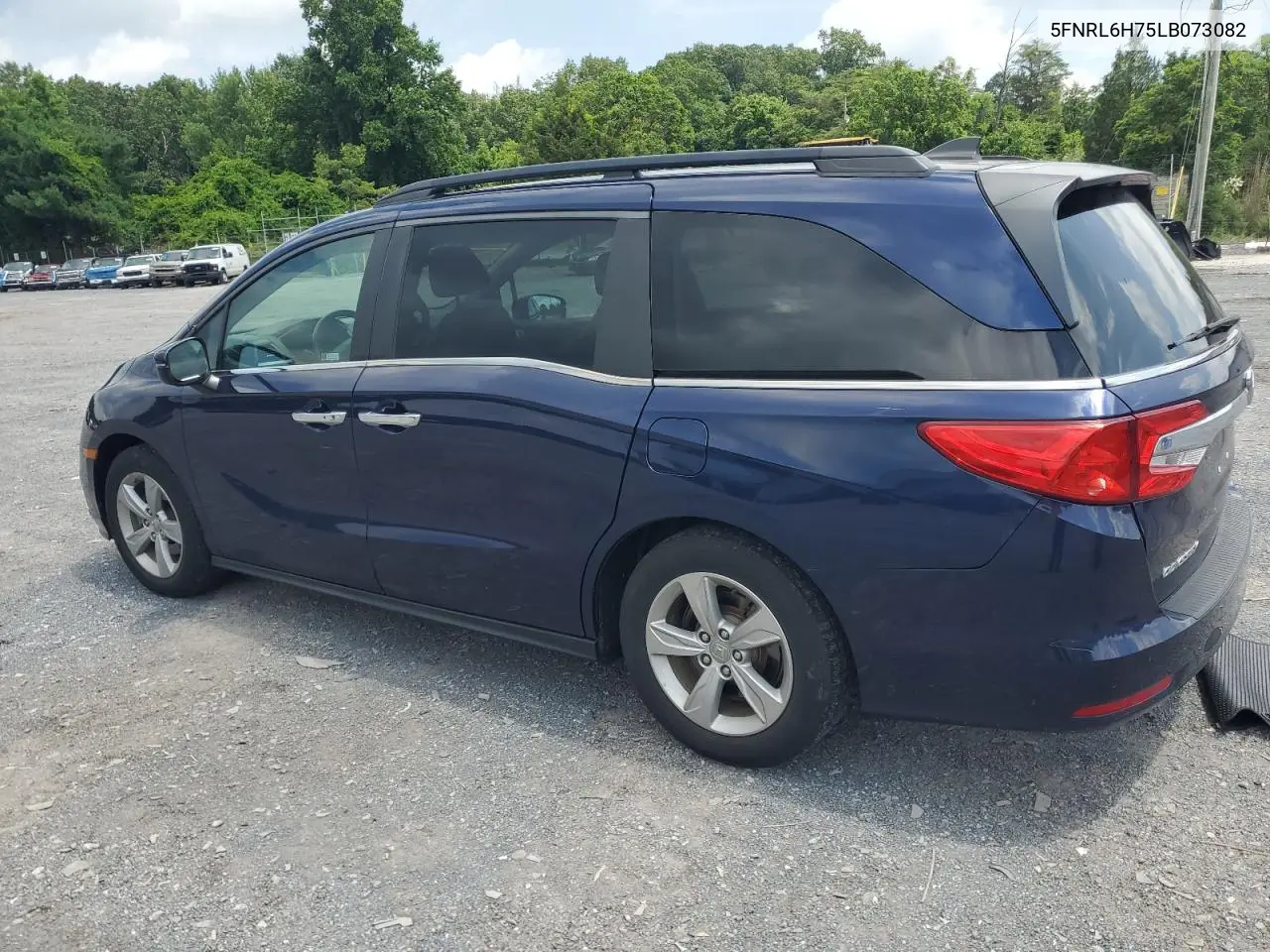 2020 Honda Odyssey Exl VIN: 5FNRL6H75LB073082 Lot: 63225935