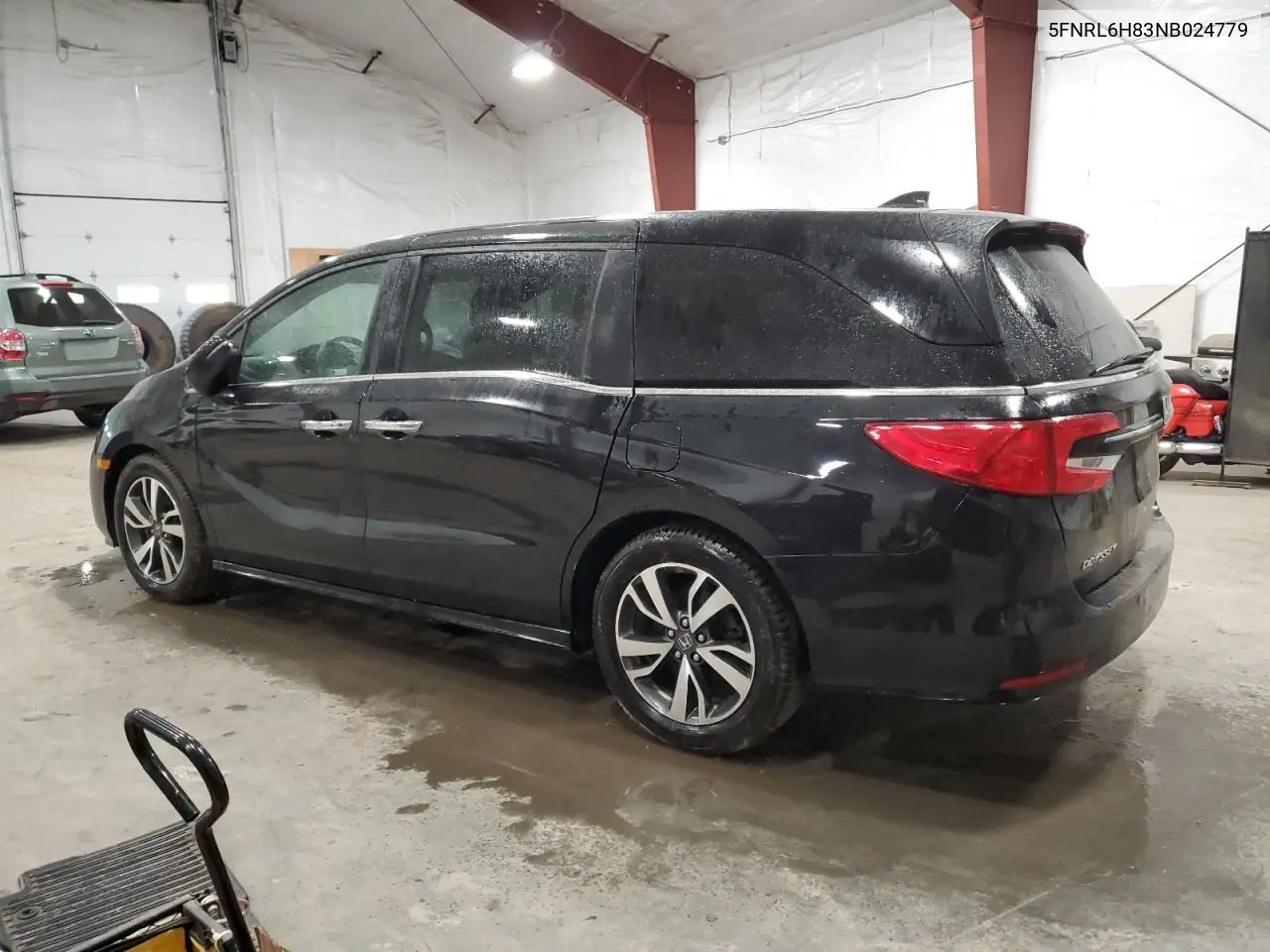 2022 Honda Odyssey Touring VIN: 5FNRL6H83NB024779 Lot: 48932895