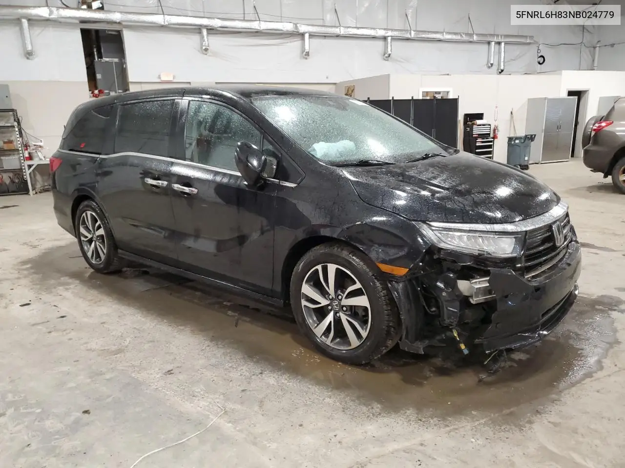 2022 Honda Odyssey Touring VIN: 5FNRL6H83NB024779 Lot: 48932895