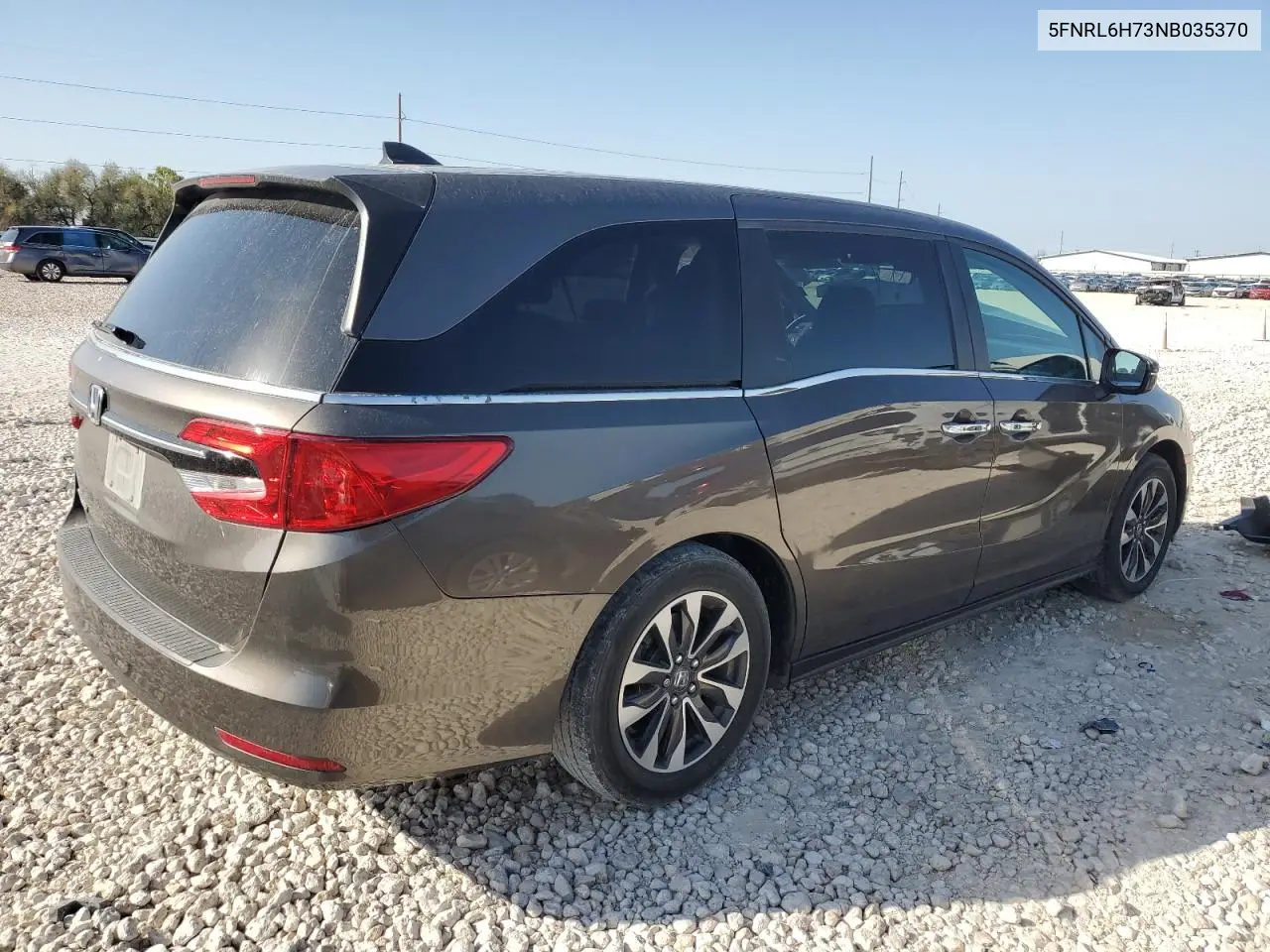 2022 Honda Odyssey Exl VIN: 5FNRL6H73NB035370 Lot: 50181905