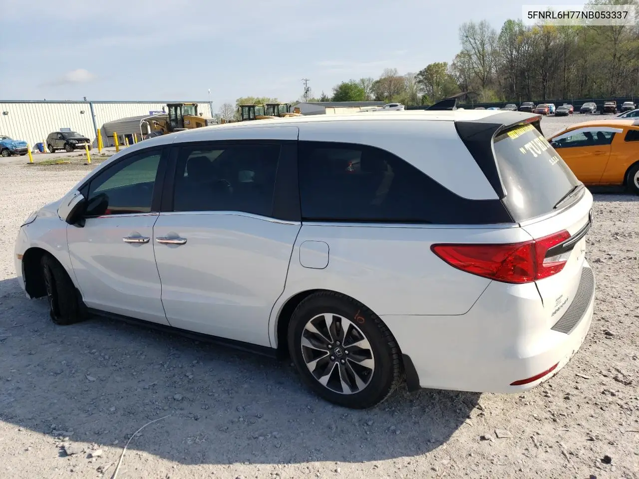 2022 Honda Odyssey Exl VIN: 5FNRL6H77NB053337 Lot: 51790025