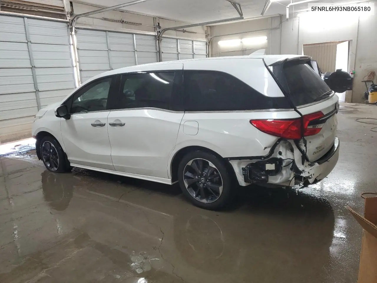 2022 Honda Odyssey Elite VIN: 5FNRL6H93NB065180 Lot: 52463395