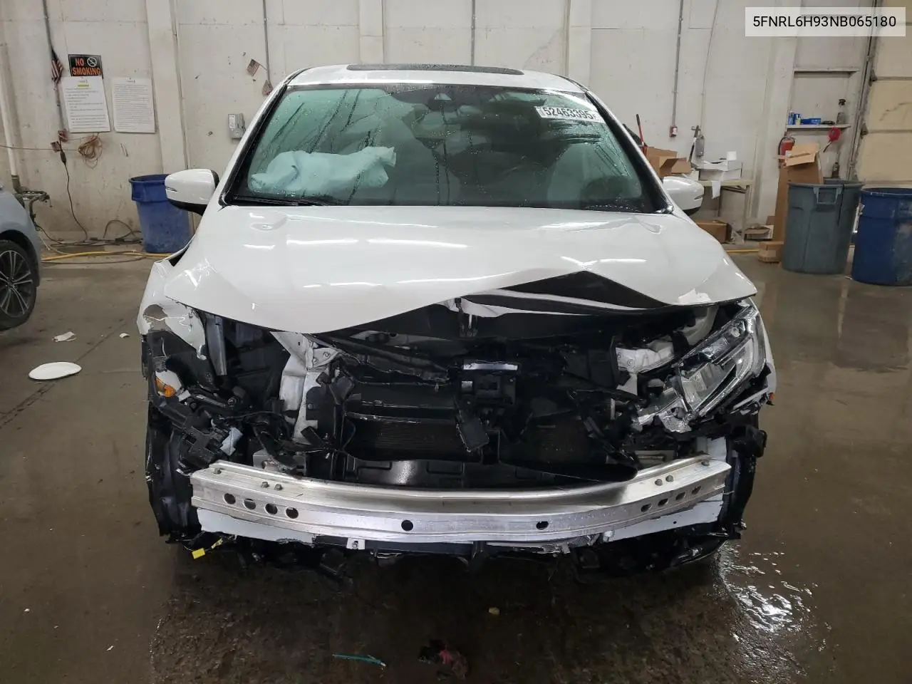 2022 Honda Odyssey Elite VIN: 5FNRL6H93NB065180 Lot: 52463395