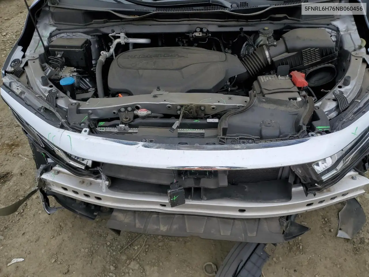 2022 Honda Odyssey Exl VIN: 5FNRL6H76NB060456 Lot: 52706755