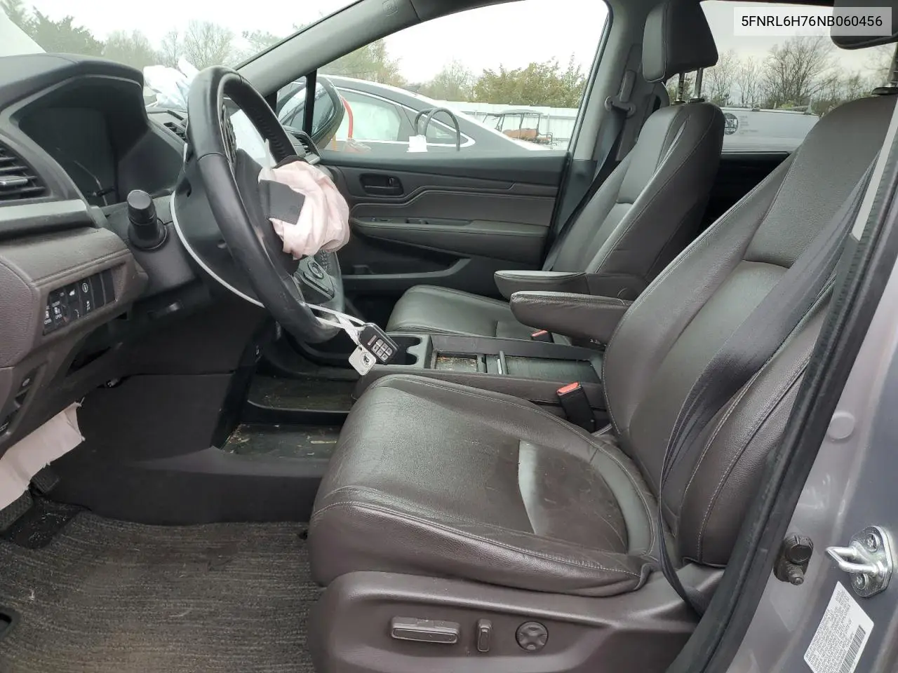 2022 Honda Odyssey Exl VIN: 5FNRL6H76NB060456 Lot: 52706755