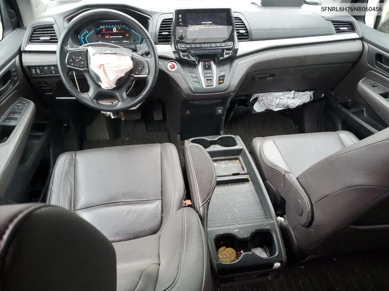 2022 Honda Odyssey Exl VIN: 5FNRL6H76NB060456 Lot: 52706755