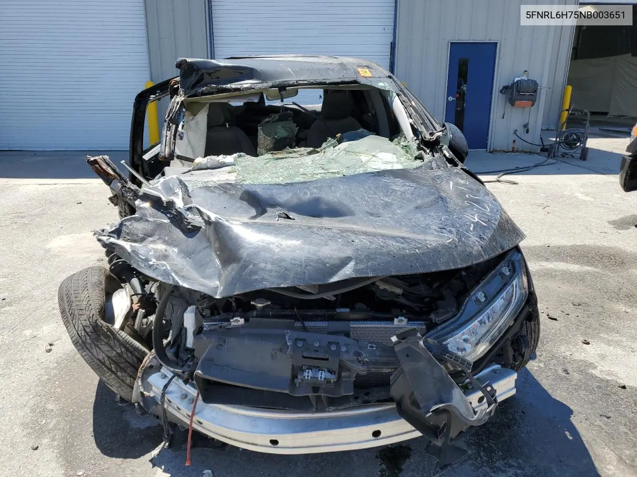 2022 Honda Odyssey Exl VIN: 5FNRL6H75NB003651 Lot: 53328205