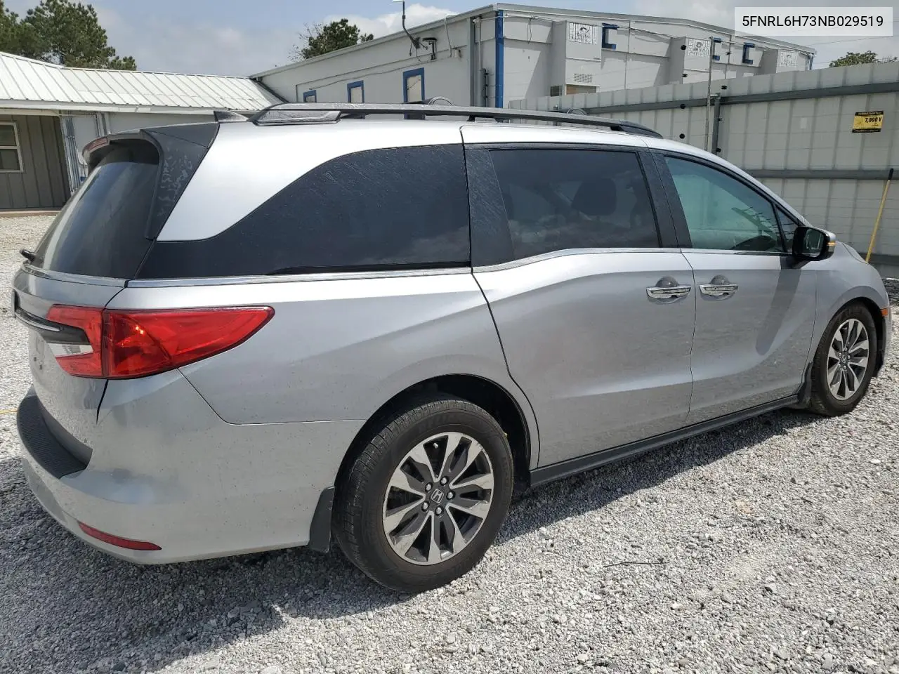2022 Honda Odyssey Exl VIN: 5FNRL6H73NB029519 Lot: 53661545