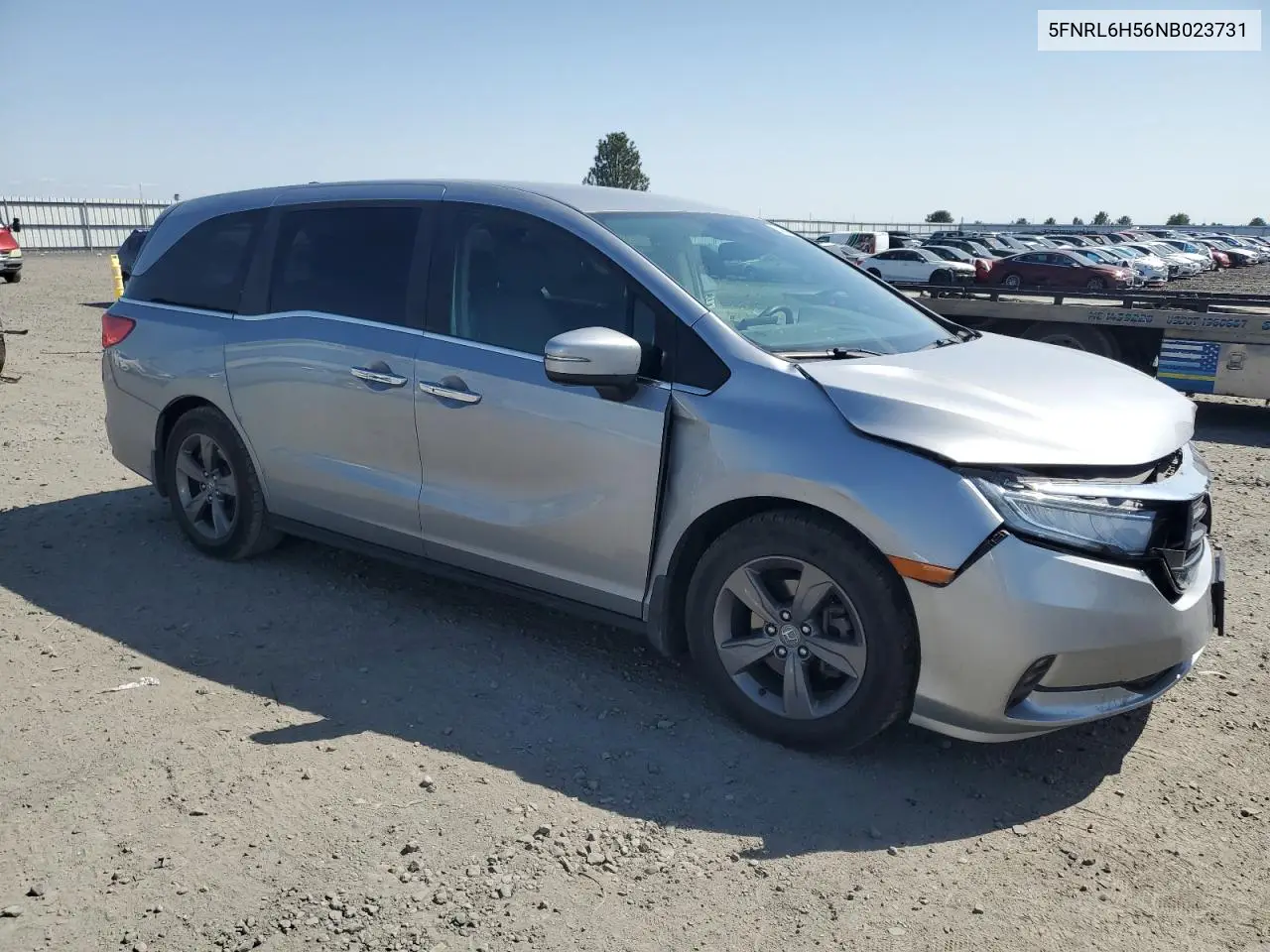 2022 Honda Odyssey Ex VIN: 5FNRL6H56NB023731 Lot: 54346985