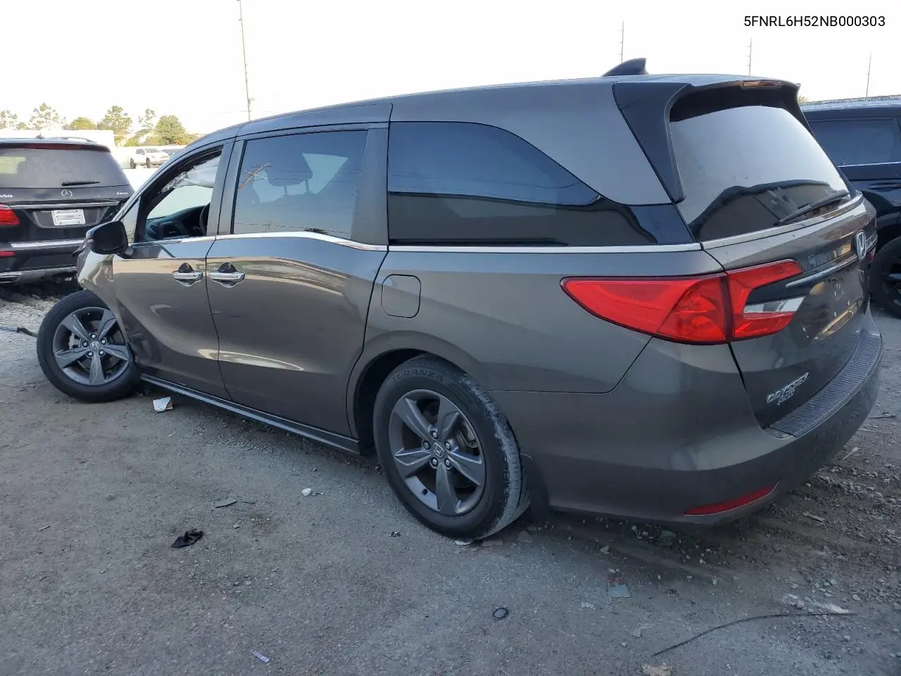 2022 Honda Odyssey Ex VIN: 5FNRL6H52NB000303 Lot: 54599145