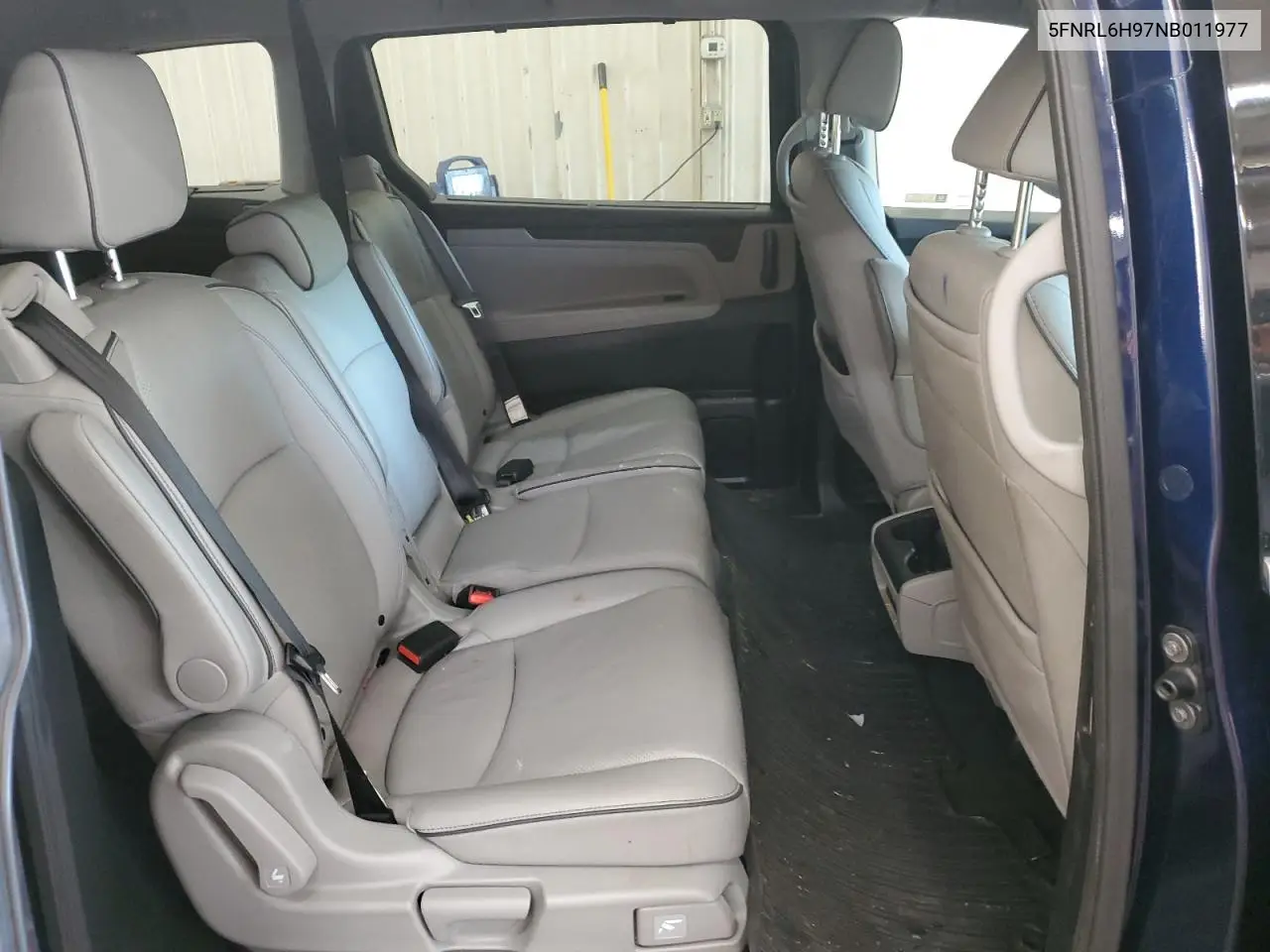 2022 Honda Odyssey Elite VIN: 5FNRL6H97NB011977 Lot: 56356345