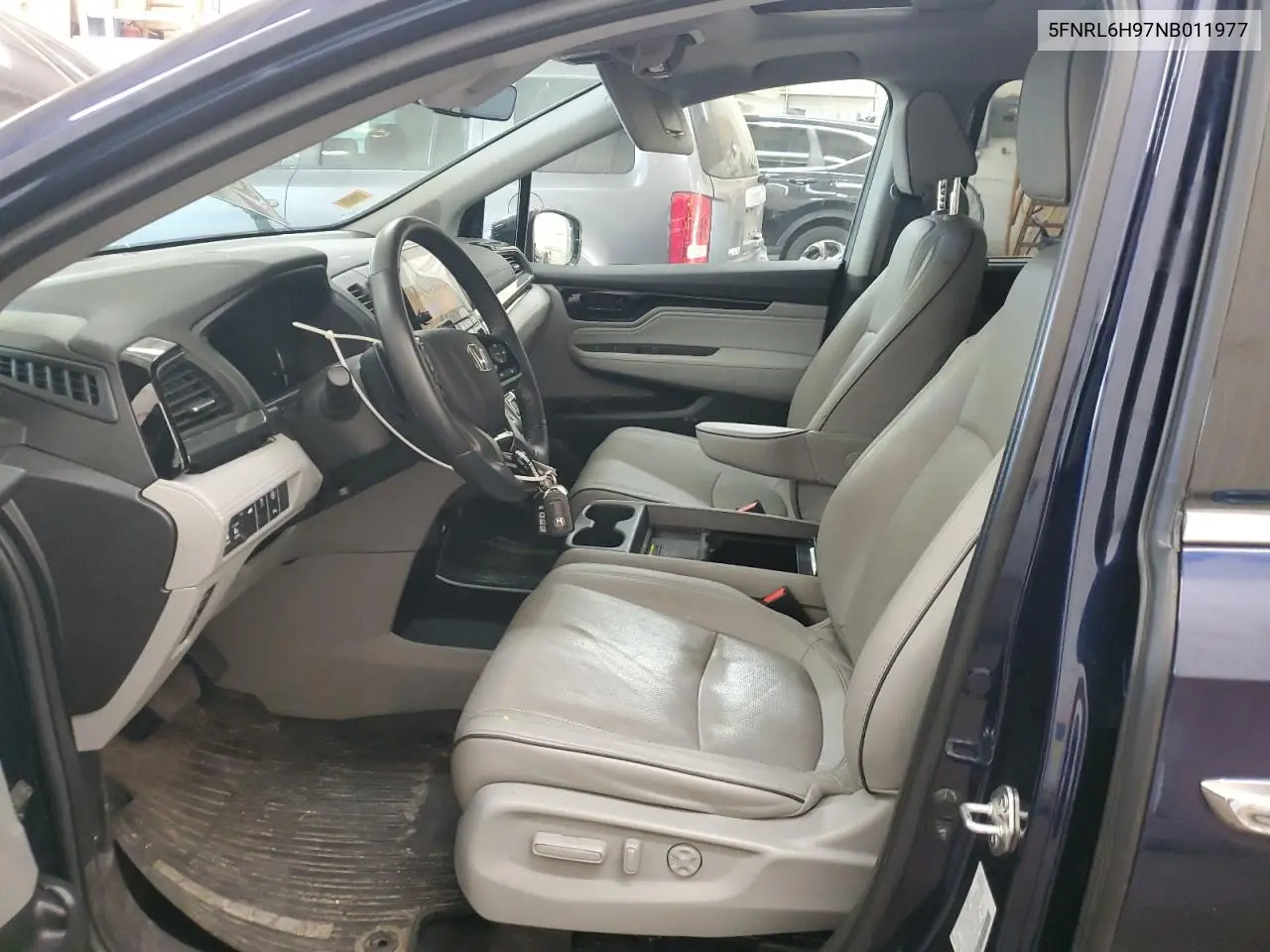 2022 Honda Odyssey Elite VIN: 5FNRL6H97NB011977 Lot: 56356345
