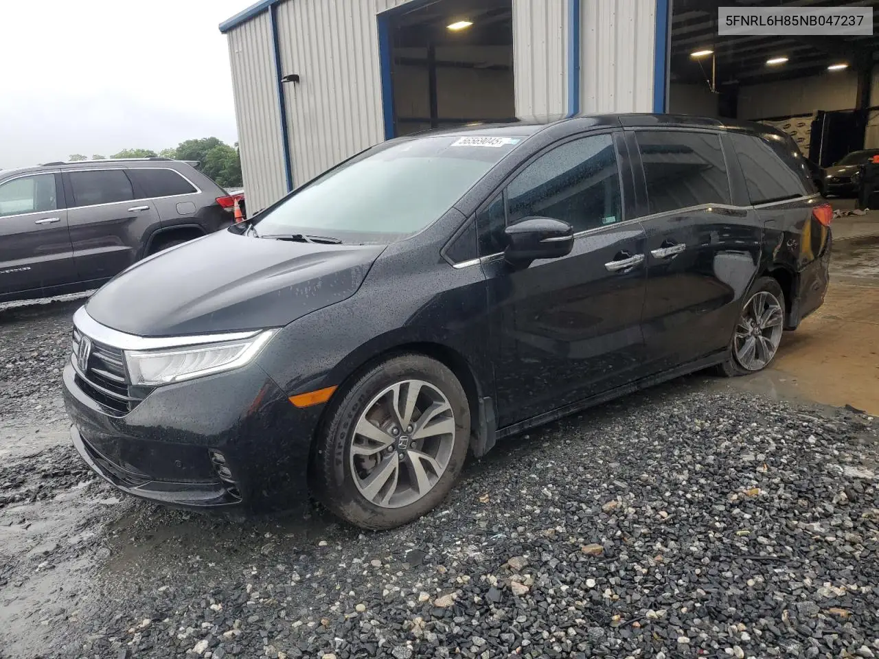 2022 Honda Odyssey Touring VIN: 5FNRL6H85NB047237 Lot: 56569045