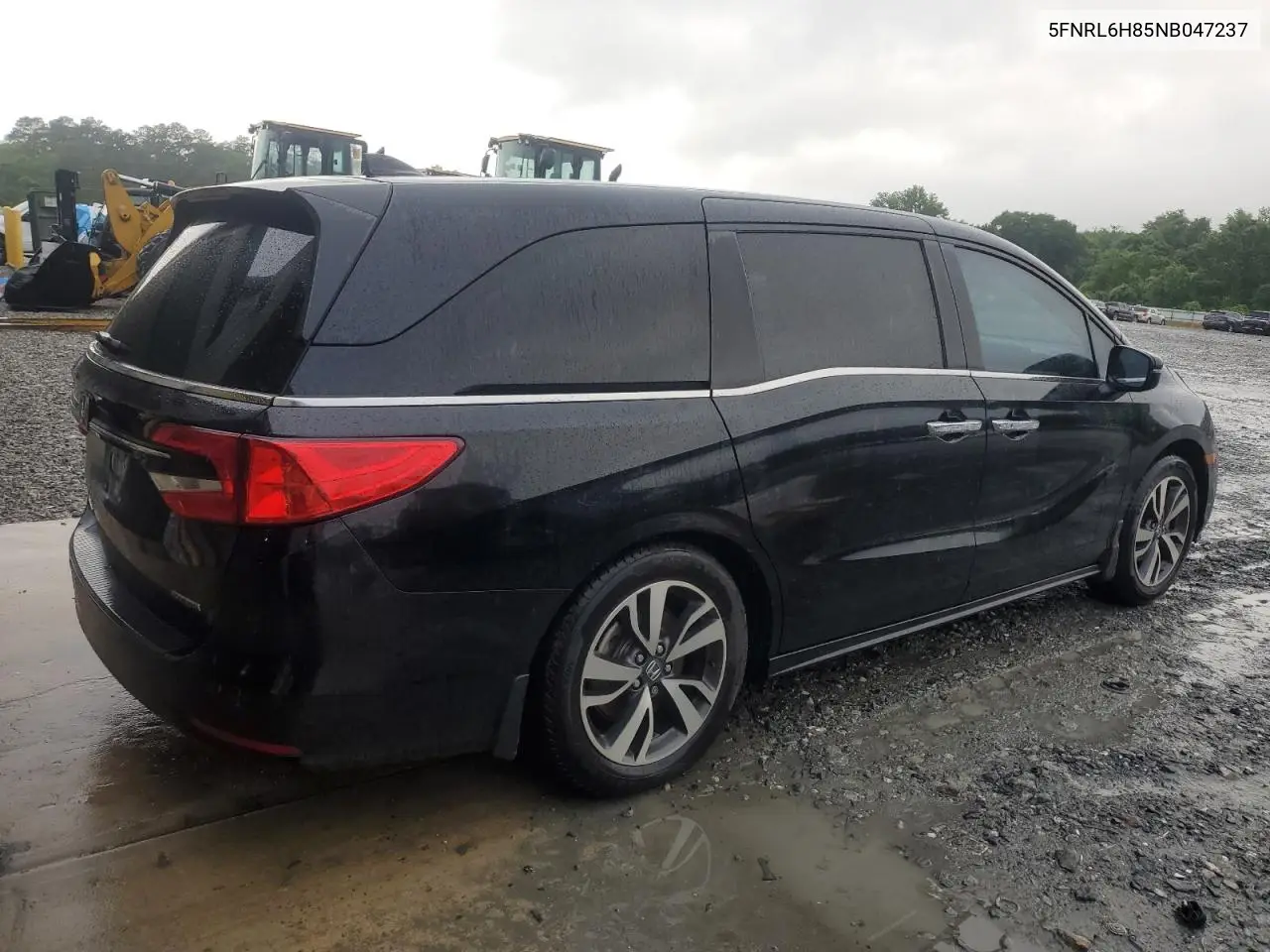 2022 Honda Odyssey Touring VIN: 5FNRL6H85NB047237 Lot: 56569045