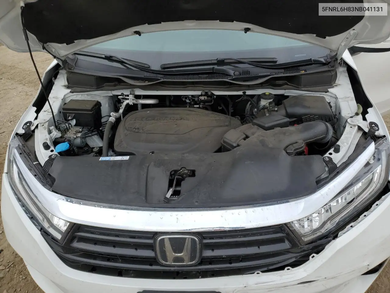 2022 Honda Odyssey Touring VIN: 5FNRL6H83NB041131 Lot: 56817995