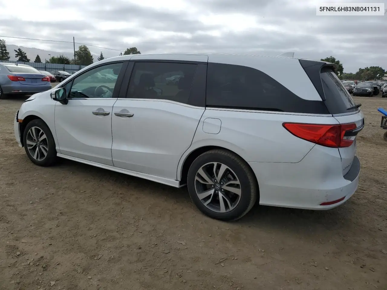 2022 Honda Odyssey Touring VIN: 5FNRL6H83NB041131 Lot: 56817995