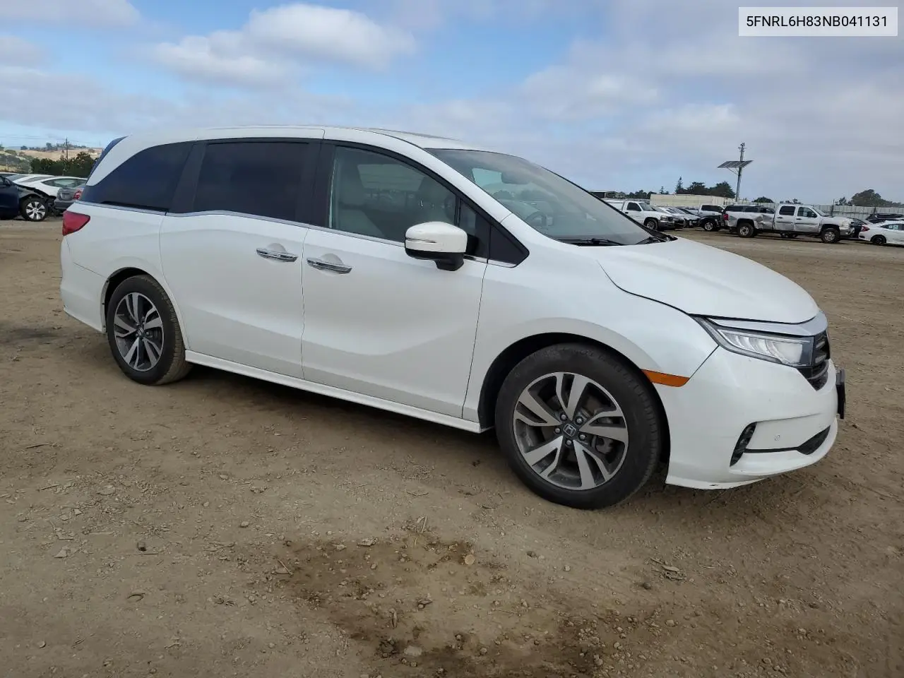 2022 Honda Odyssey Touring VIN: 5FNRL6H83NB041131 Lot: 56817995