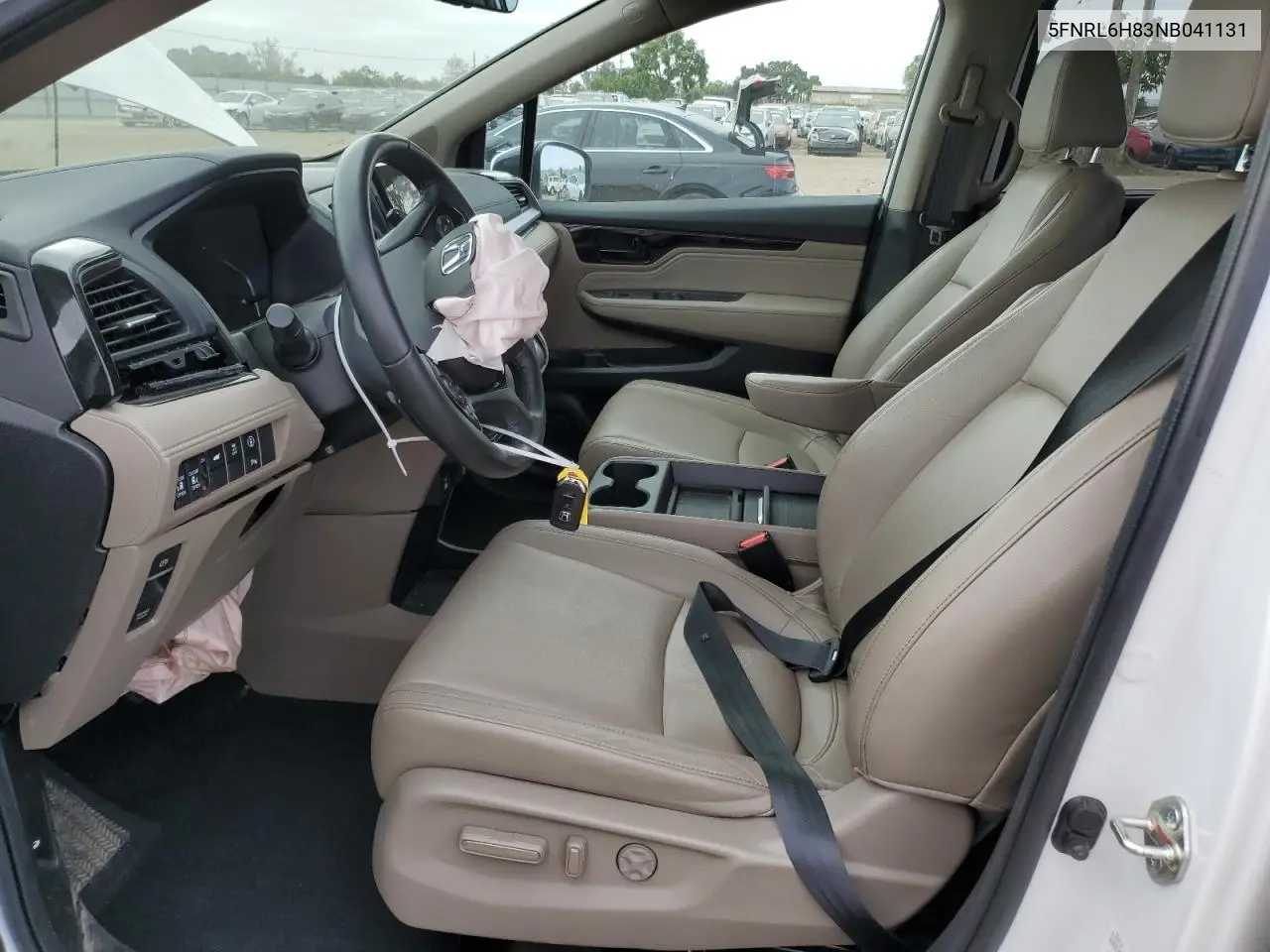 2022 Honda Odyssey Touring VIN: 5FNRL6H83NB041131 Lot: 56817995