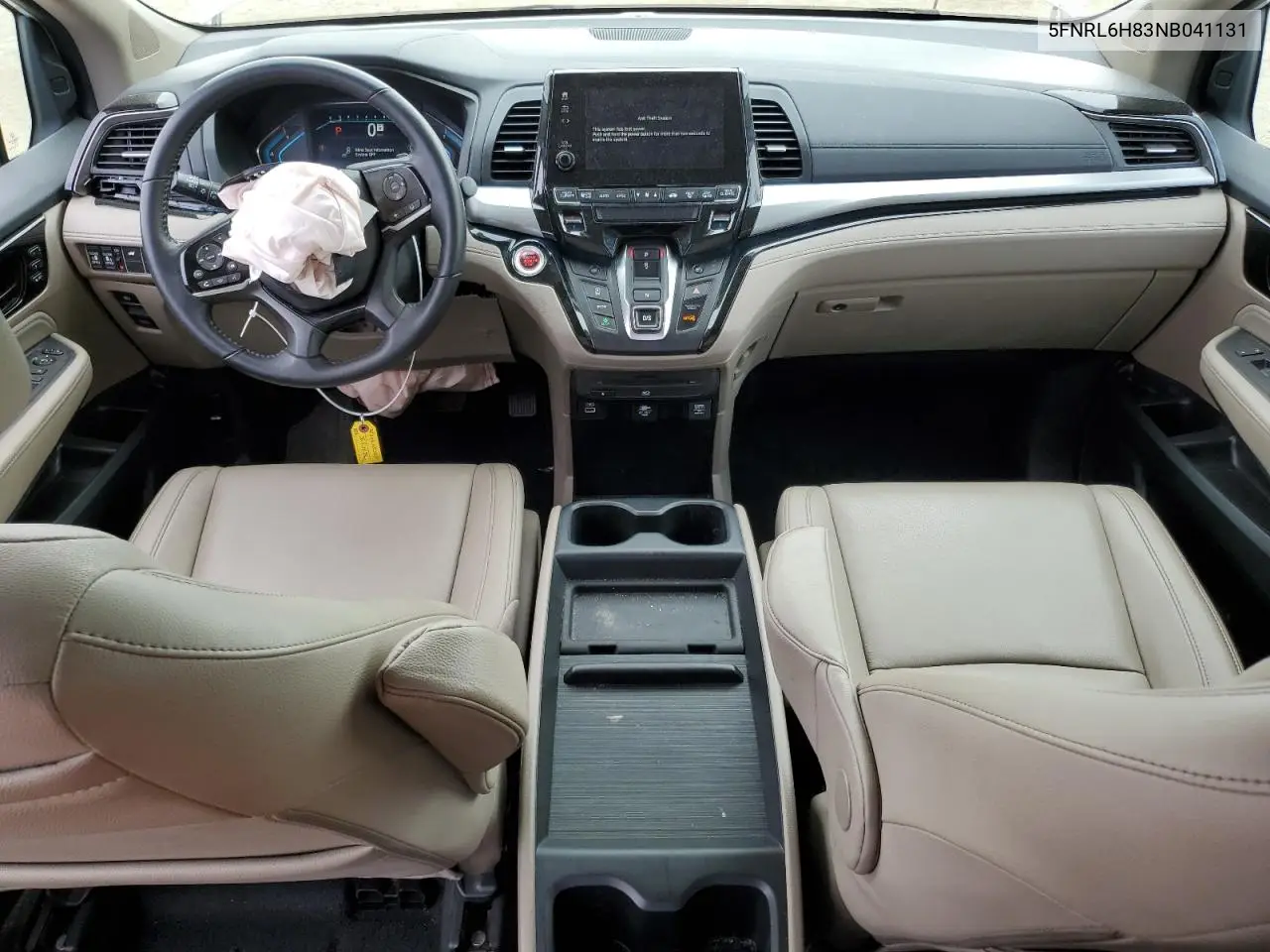 2022 Honda Odyssey Touring VIN: 5FNRL6H83NB041131 Lot: 56817995