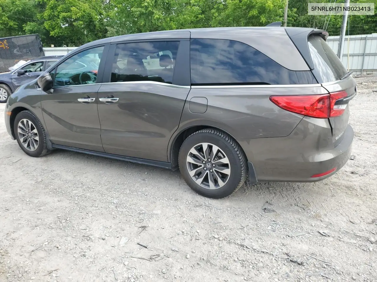 2022 Honda Odyssey Exl VIN: 5FNRL6H71NB023413 Lot: 59482685
