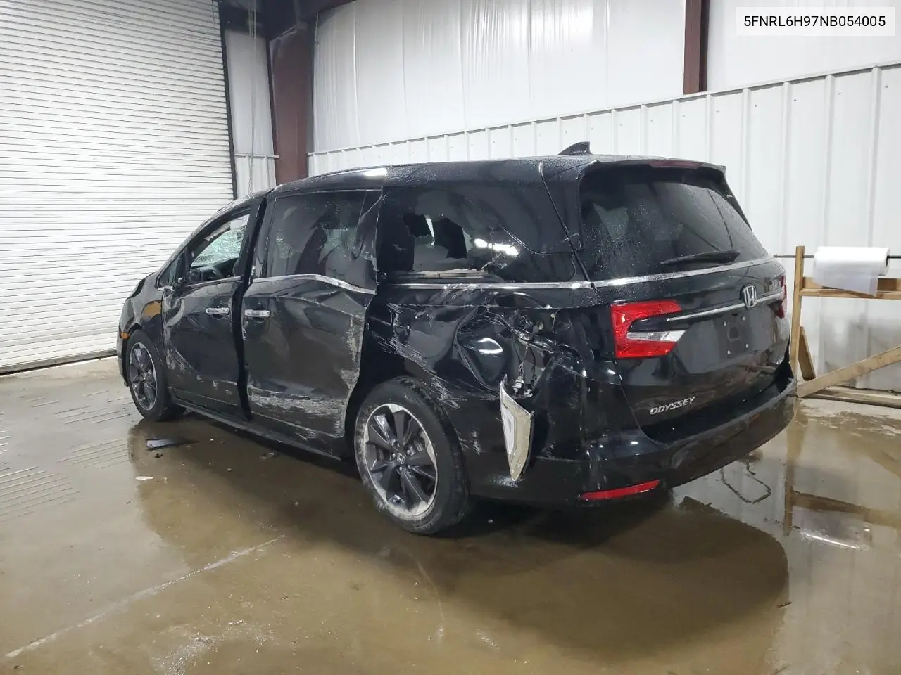 2022 Honda Odyssey Elite VIN: 5FNRL6H97NB054005 Lot: 59498005