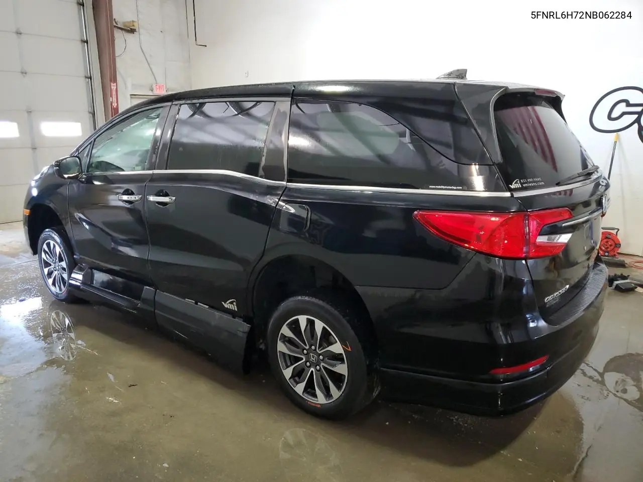 2022 Honda Odyssey Exl VIN: 5FNRL6H72NB062284 Lot: 60418055
