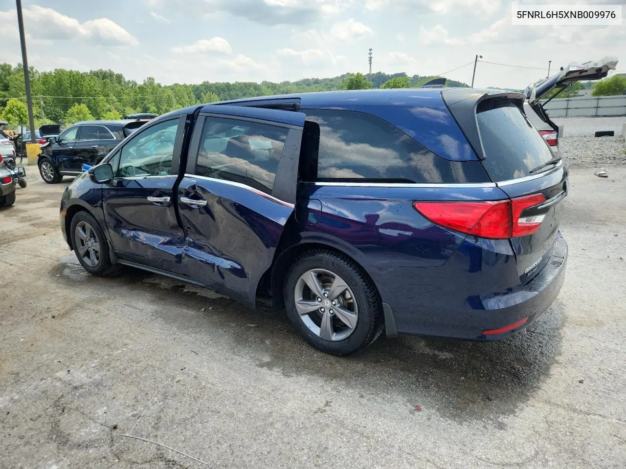 2022 Honda Odyssey Ex VIN: 5FNRL6H5XNB009976 Lot: 60521595