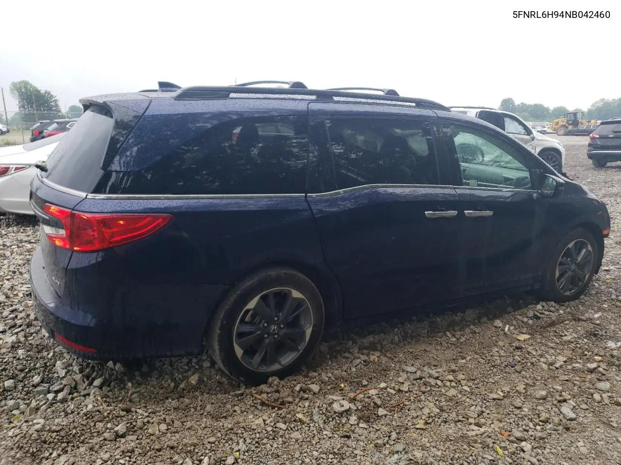 2022 Honda Odyssey Elite VIN: 5FNRL6H94NB042460 Lot: 60650395