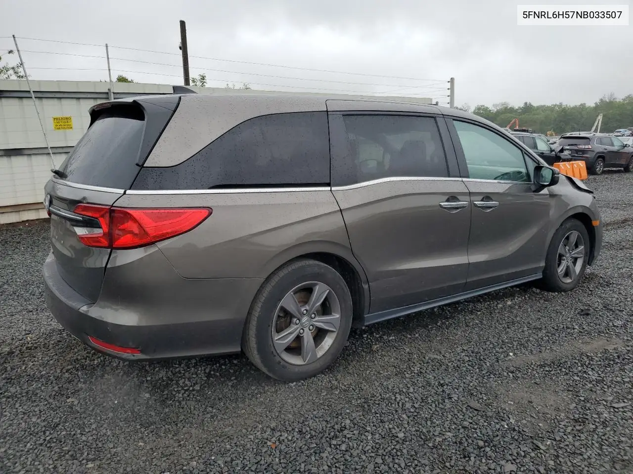 2022 Honda Odyssey Ex VIN: 5FNRL6H57NB033507 Lot: 60975875