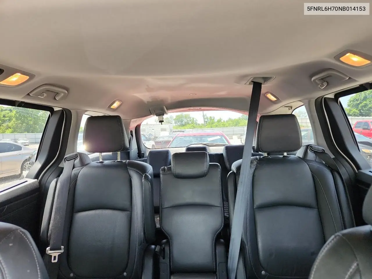 2022 Honda Odyssey Exl VIN: 5FNRL6H70NB014153 Lot: 61022125