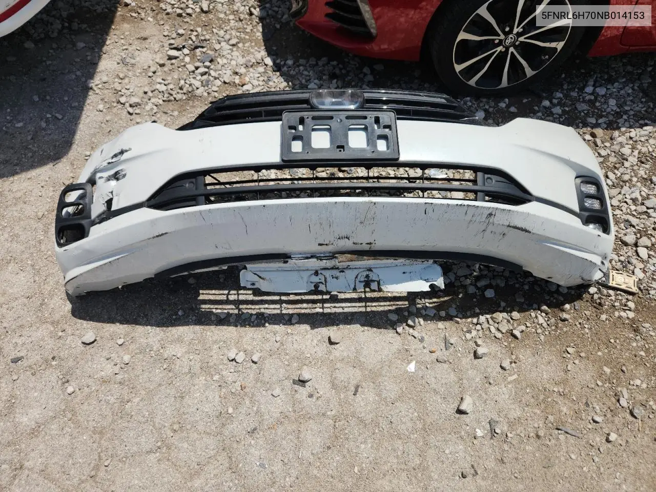 2022 Honda Odyssey Exl VIN: 5FNRL6H70NB014153 Lot: 61022125