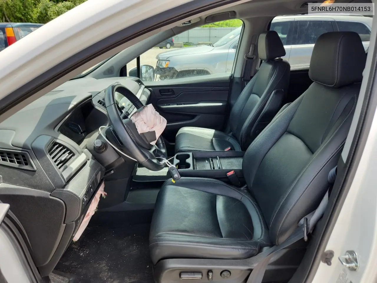 2022 Honda Odyssey Exl VIN: 5FNRL6H70NB014153 Lot: 61022125