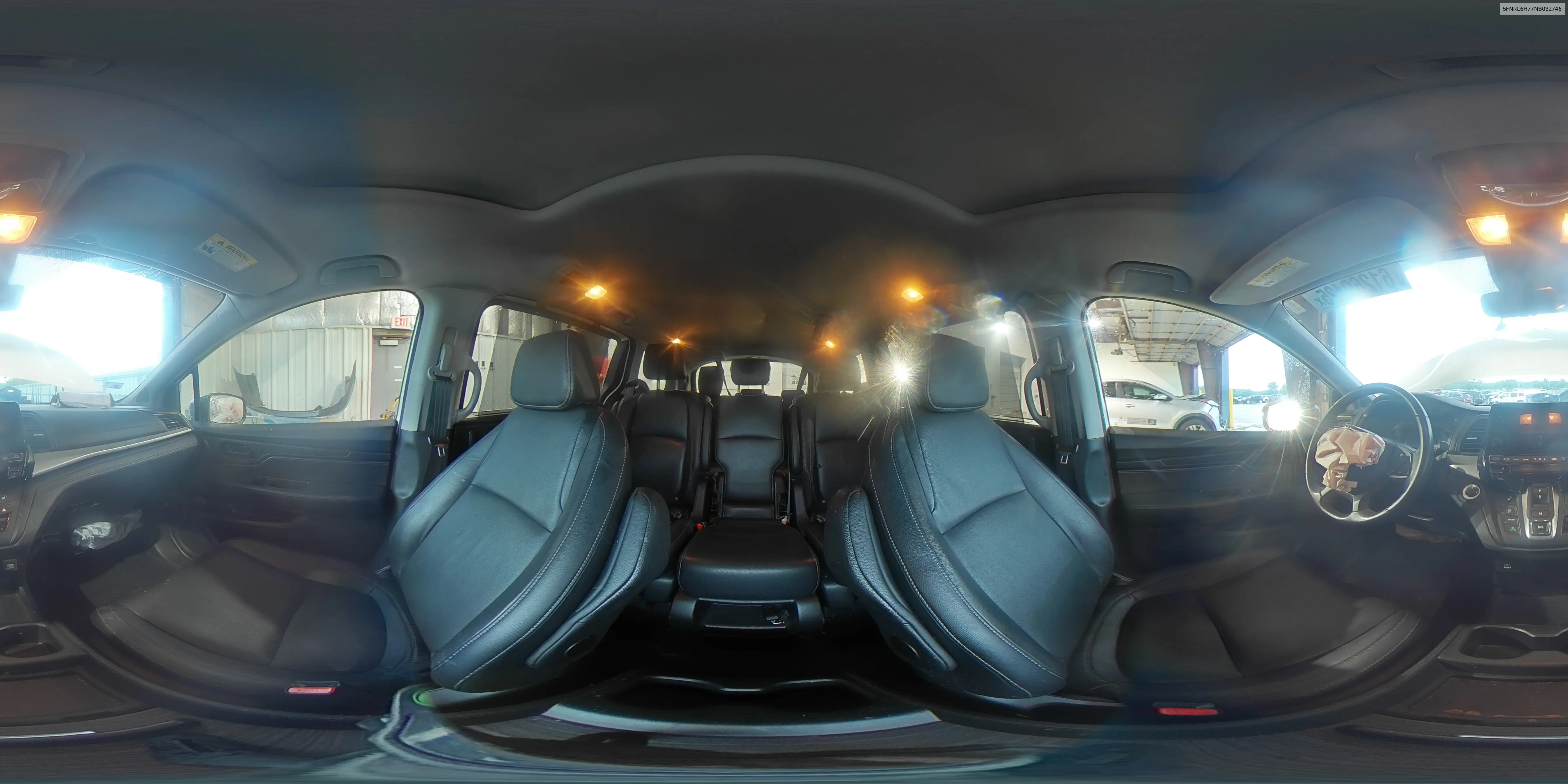 2022 Honda Odyssey Exl VIN: 5FNRL6H77NB032746 Lot: 61269425