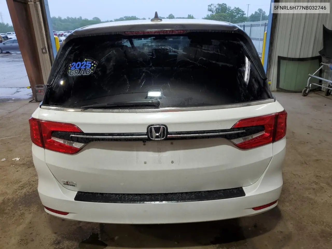 2022 Honda Odyssey Exl VIN: 5FNRL6H77NB032746 Lot: 61269425