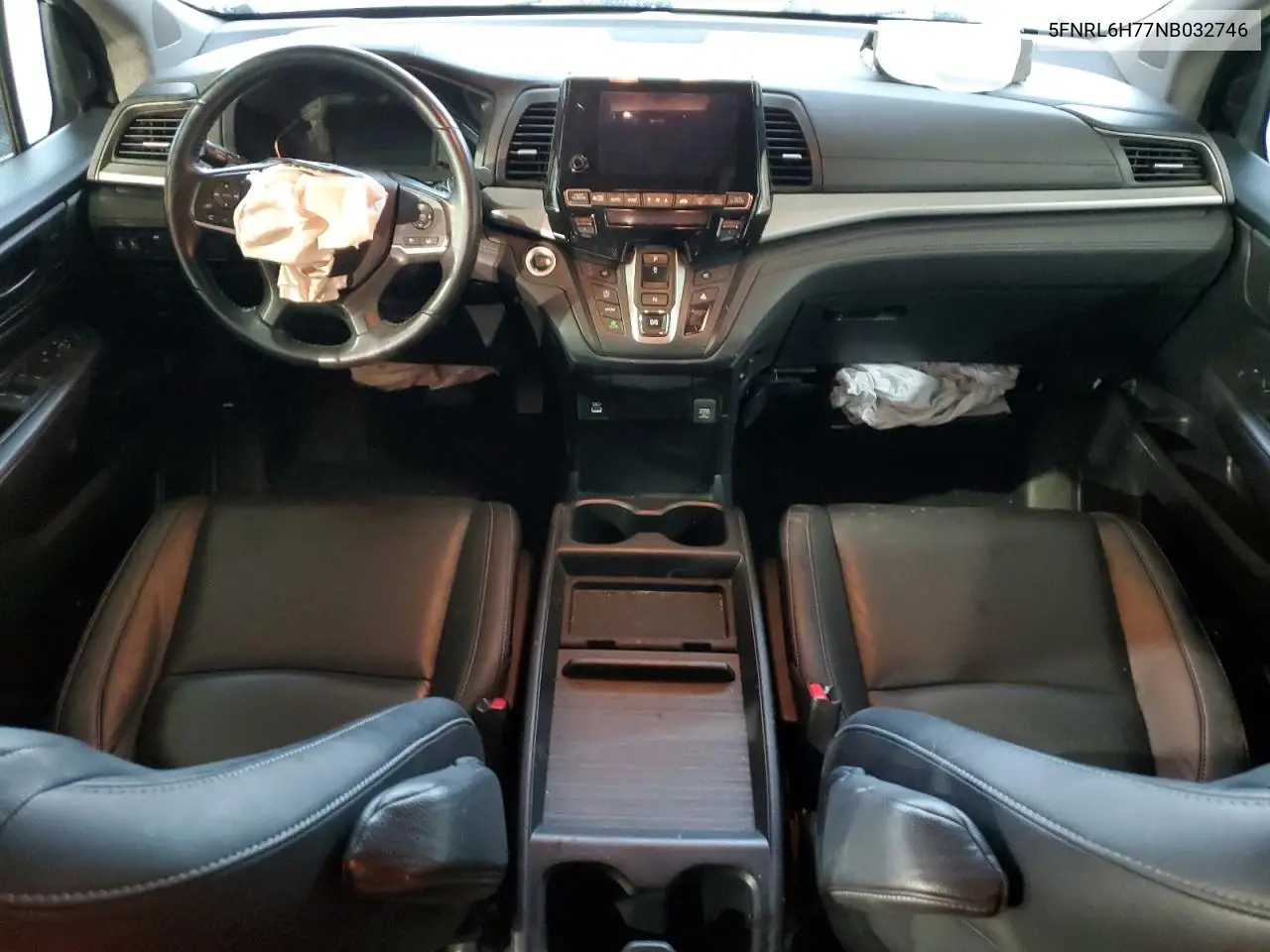 2022 Honda Odyssey Exl VIN: 5FNRL6H77NB032746 Lot: 61269425