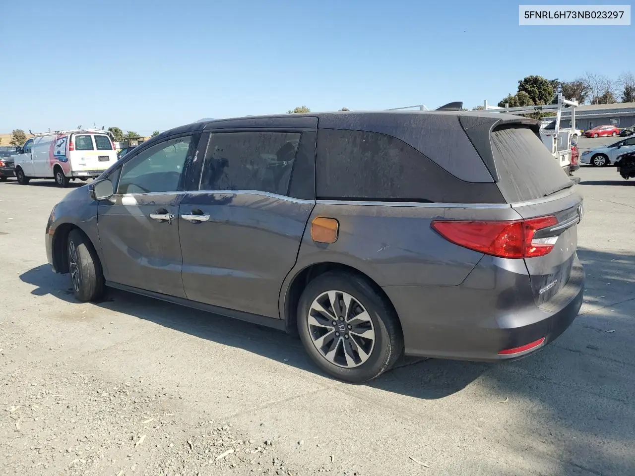 2022 Honda Odyssey Exl VIN: 5FNRL6H73NB023297 Lot: 61383025