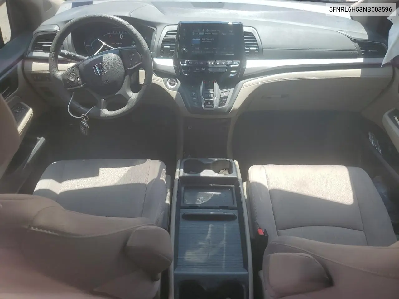 2022 Honda Odyssey Ex VIN: 5FNRL6H53NB003596 Lot: 61576055