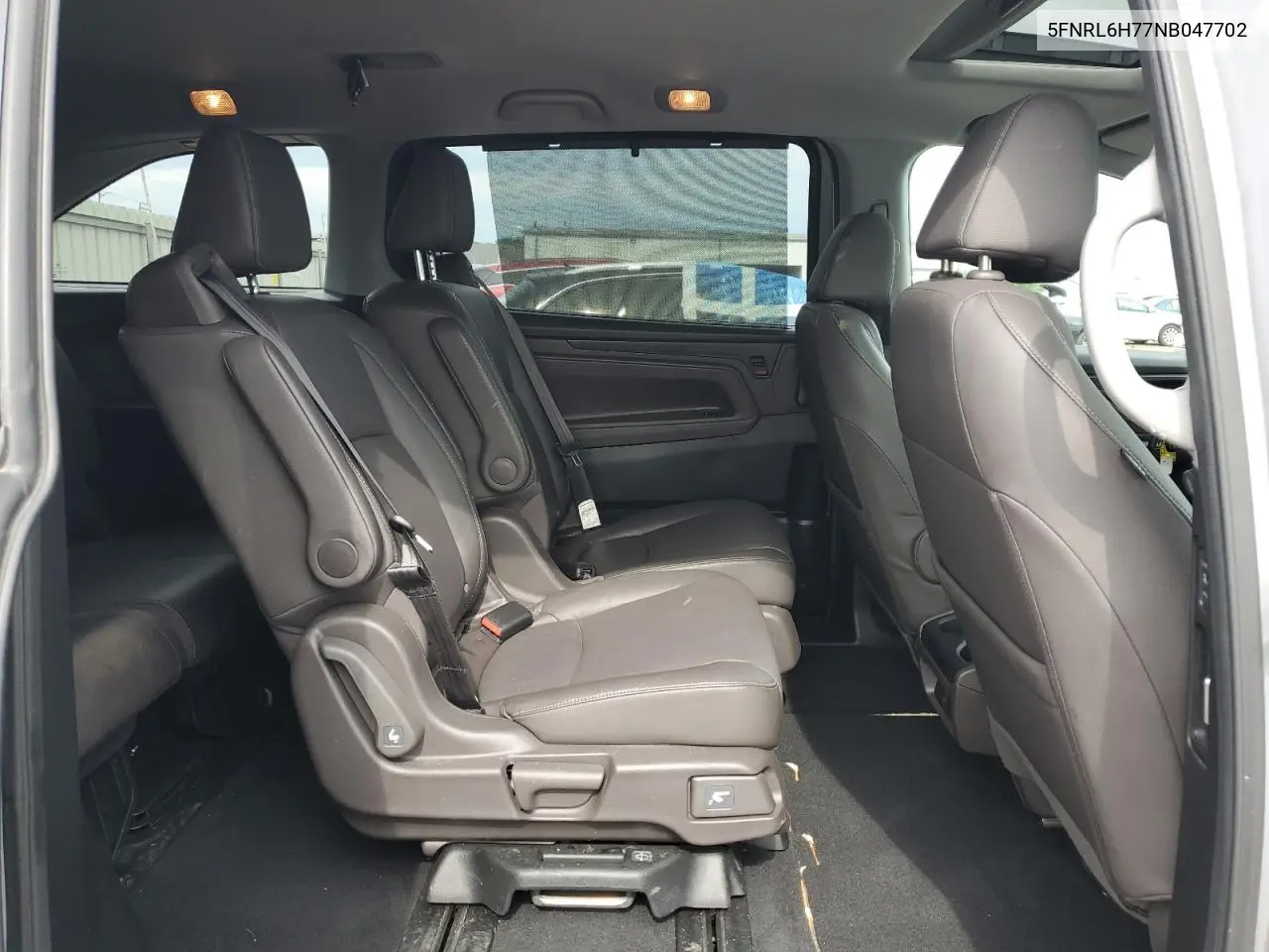 2022 Honda Odyssey Exl VIN: 5FNRL6H77NB047702 Lot: 61781505