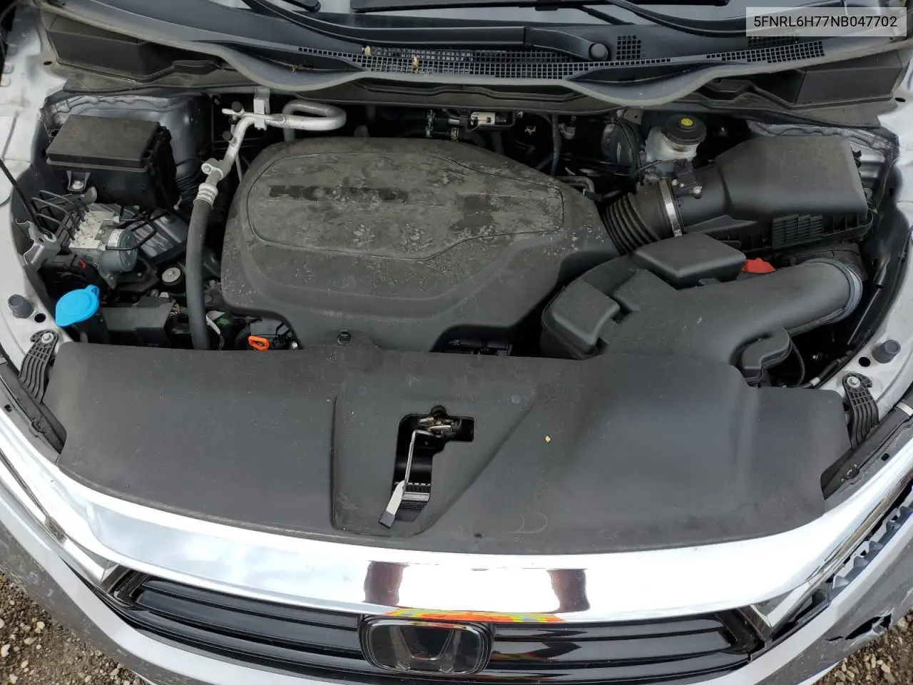 2022 Honda Odyssey Exl VIN: 5FNRL6H77NB047702 Lot: 61781505