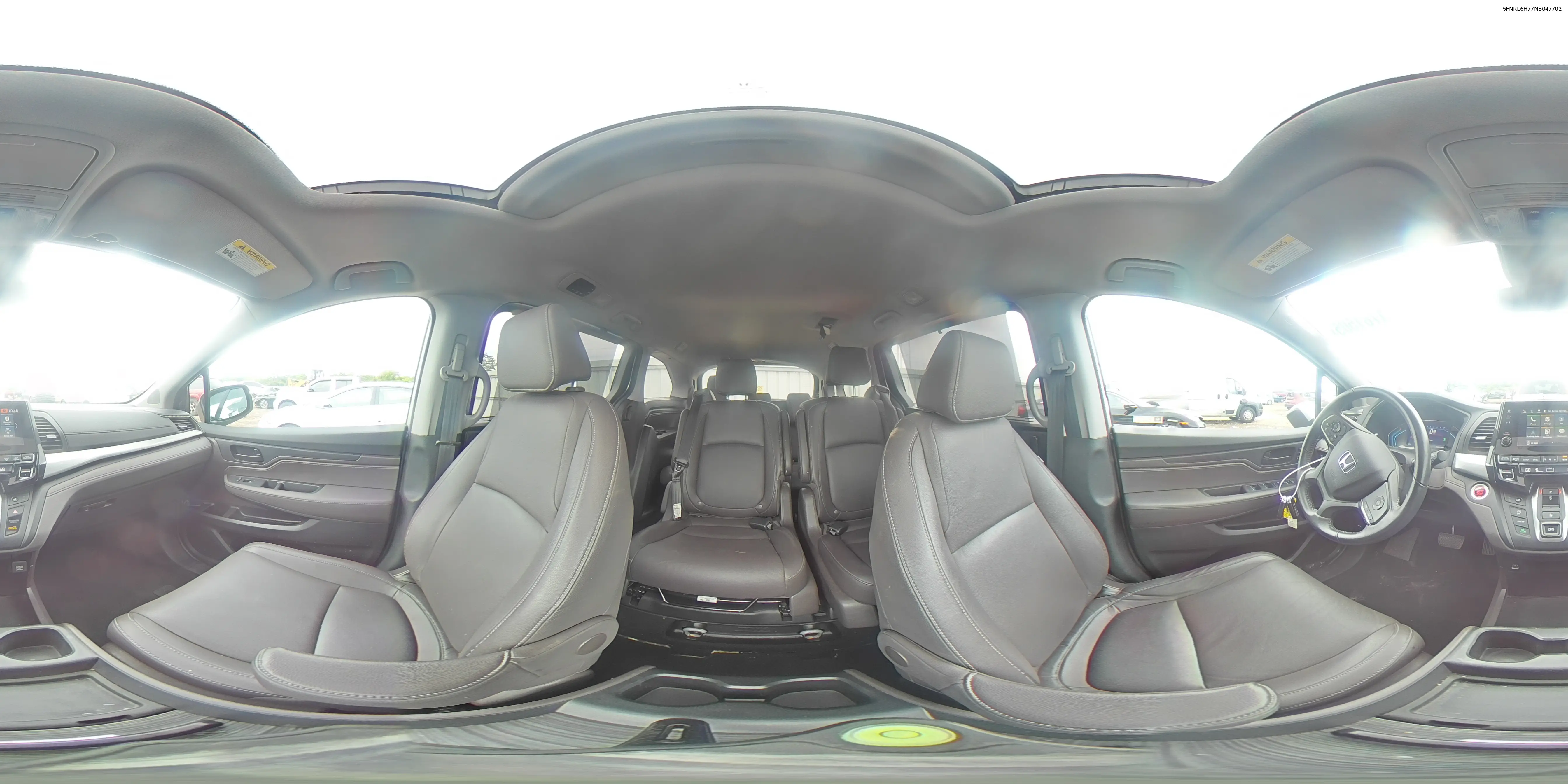 2022 Honda Odyssey Exl VIN: 5FNRL6H77NB047702 Lot: 61781505