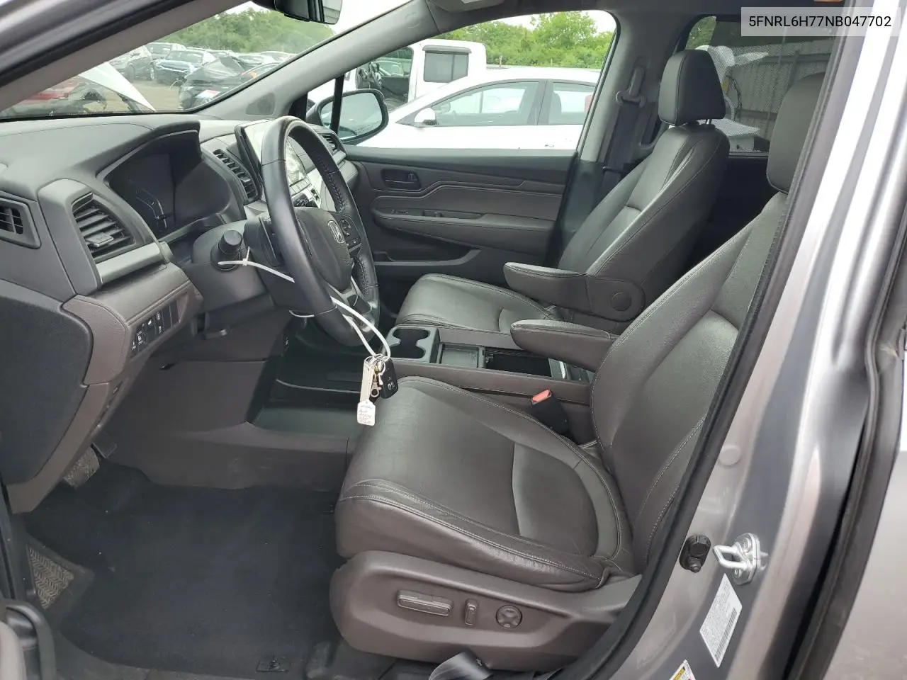 2022 Honda Odyssey Exl VIN: 5FNRL6H77NB047702 Lot: 61781505
