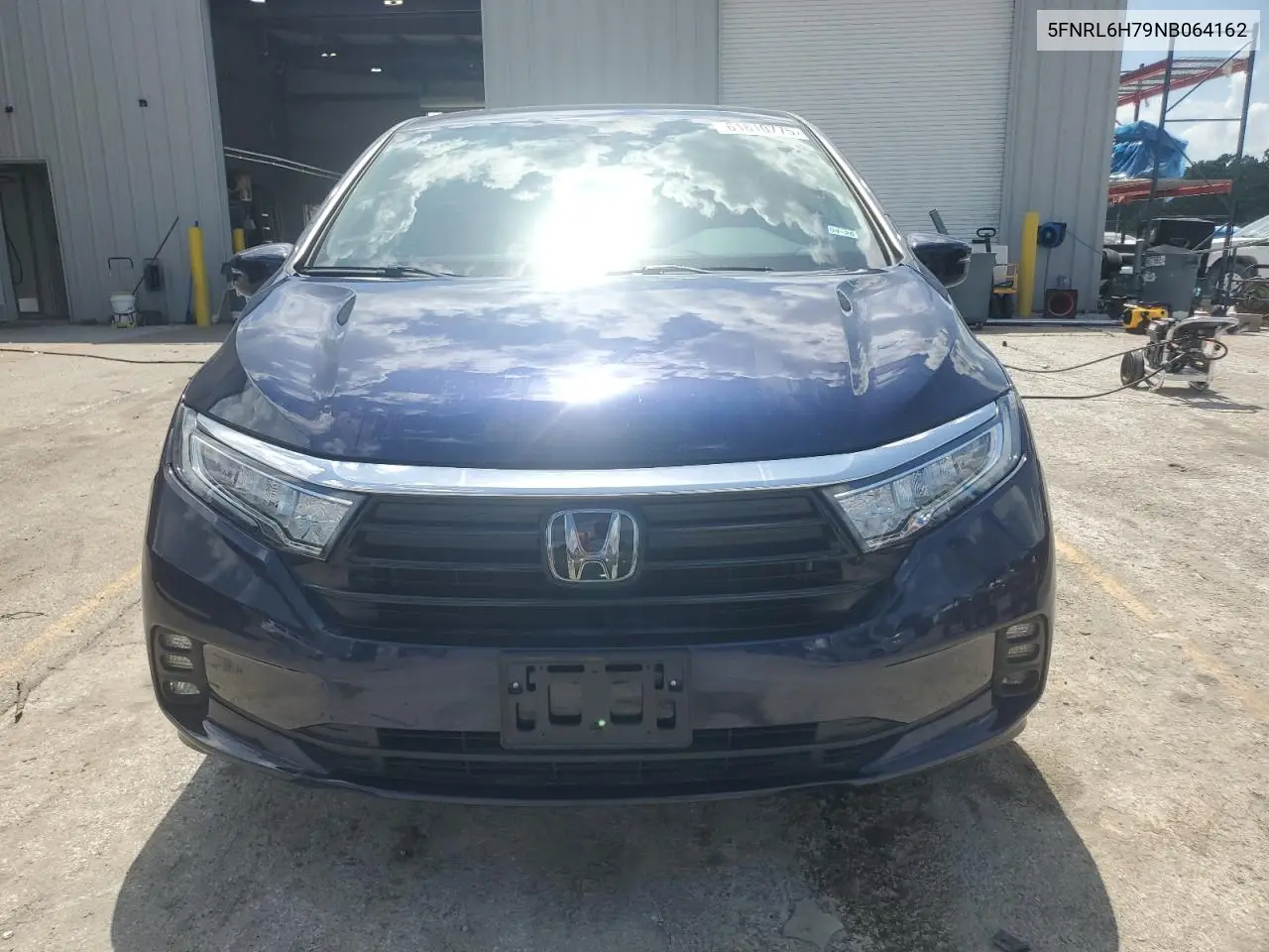 2022 Honda Odyssey Exl VIN: 5FNRL6H79NB064162 Lot: 61810775