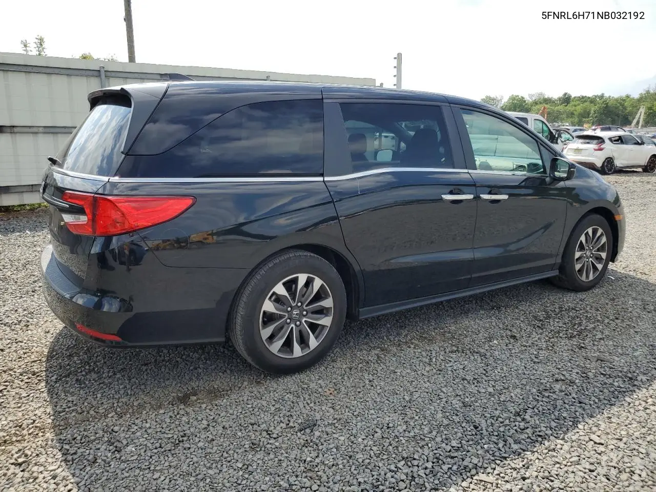 2022 Honda Odyssey Exl VIN: 5FNRL6H71NB032192 Lot: 61877705