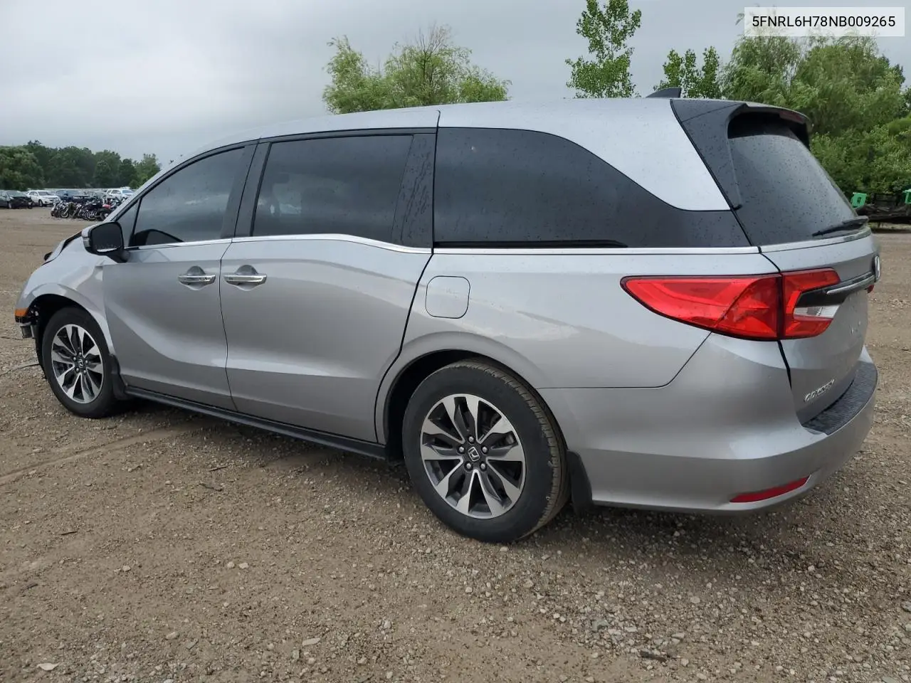 2022 Honda Odyssey Exl VIN: 5FNRL6H78NB009265 Lot: 63926575