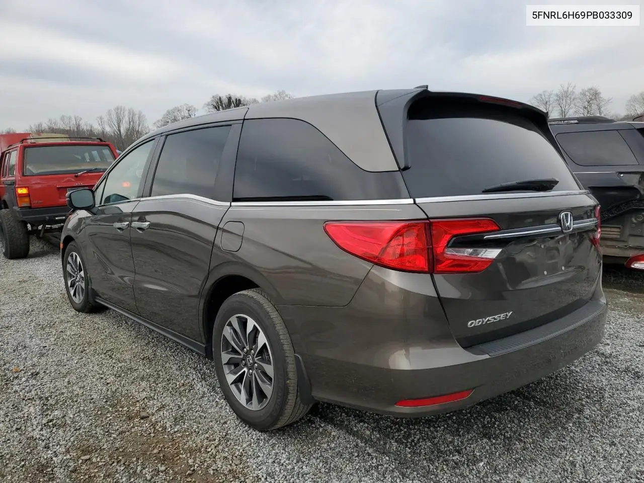2023 Honda Odyssey Exl VIN: 5FNRL6H69PB033309 Lot: 48559565