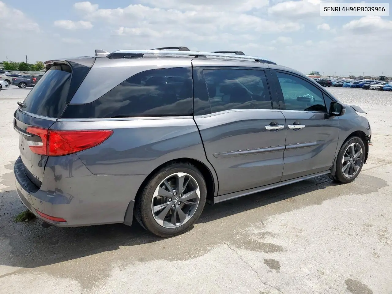 2023 Honda Odyssey Elite VIN: 5FNRL6H96PB039966 Lot: 53209515