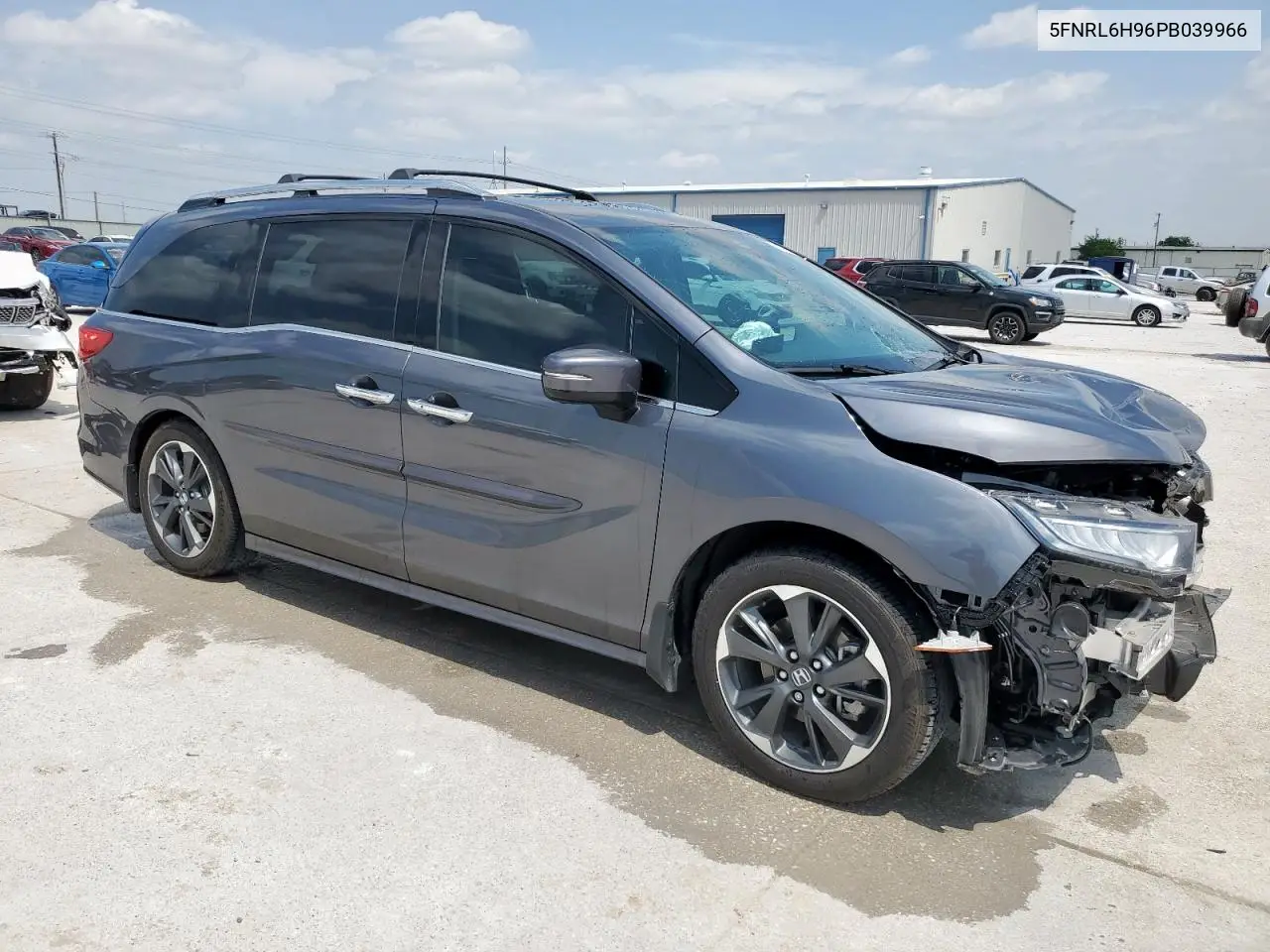 2023 Honda Odyssey Elite VIN: 5FNRL6H96PB039966 Lot: 53209515